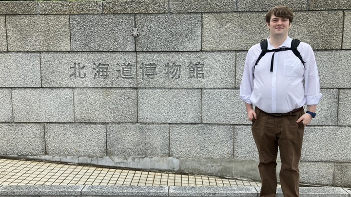 写真：国際開発学会主催のツアーに参加し北海道博物館を訪問
