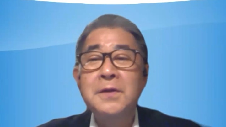 写真：JICAの原昌平理事