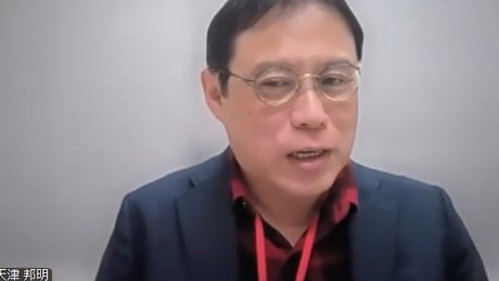 写真：立命館アジア太平洋大学の天津邦明教授