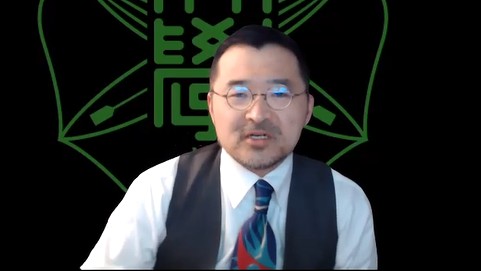 写真：コメントした北海道大学経済学研究院の中山大将准教授