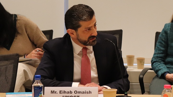 写真：エイハブ・オマイシュ国連テロ対策事務所長