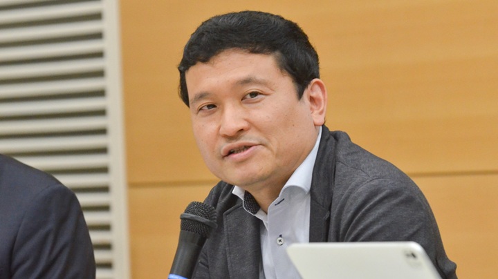 写真：東京大学の樋渡雅人教授