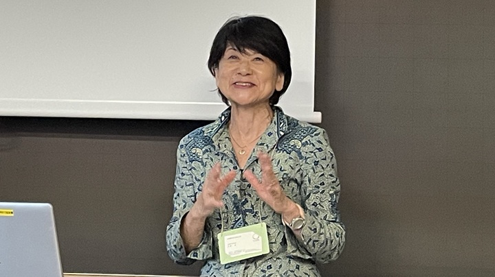 写真：大野泉シニア・リサーチ・アドバイザー（政策研究大学院大学名誉教授）