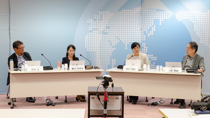 写真：40年にわたる「緑の国際協力」を本書の著者や関係者とともに議論