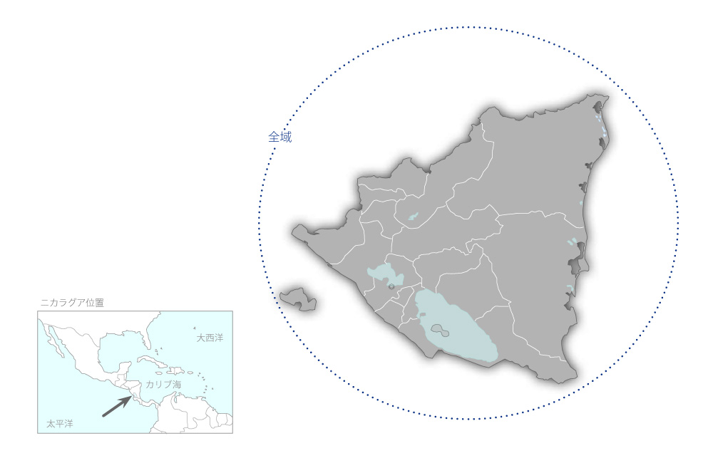 第三次児童保健強化計画の協力地域の地図