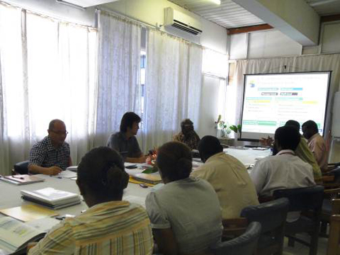 マラリア行動計画（2008〜2014年）の運営管理マネジメント研修
