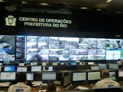 リオ市オペレーションセンター（COR）