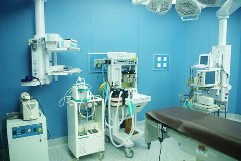 ヤンゴン小児病院：手術室（写真9の協力実施後）