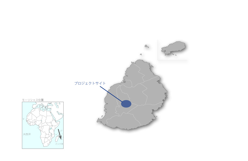 気象レーダーシステム整備計画の協力地域の地図