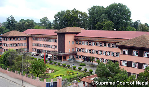 【CP】ネパール最高裁判所（写真提供：ネパール最高裁判所）