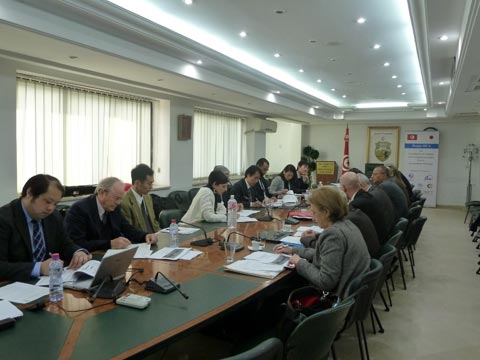 第1回合同調整委員会（JCC）の様子（2016年2月17日）
