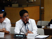 DPWH、ドロイ副局長（プロジェクトマネージャー）からの活動報告
