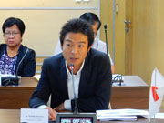 日本大使館－木書記官からのスピーチ