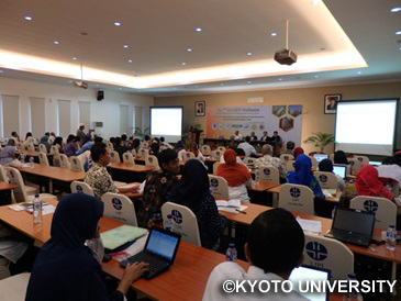 2016年11月にインドネシア ボゴールにて開催された1st SATREPS Conferenceの様子（写真提供：京都大学）