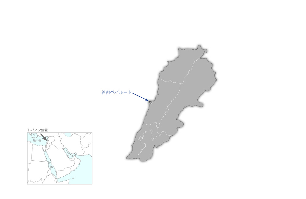 国立科学研究評議会考古学研究機材整備計画の協力地域の地図