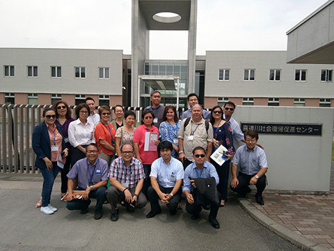 栃木県の刑務所で実施されている薬物依存症治療プログラムを視察(2018年7月)