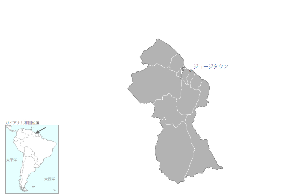 再生可能エネルギー導入及び電力システム改善計画の協力地域の地図