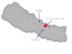 シンドパルチョーク郡位置図。出展：JICA ODA見える化サイト（注1）