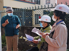 建築主への建物の安全性意識インタビュー（ブダニールカンタ市）