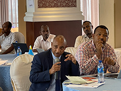 Mr. Seifudin, Director General of OEPA, also one of the project directors in Oromia Region, calls for actions to reduce GHG.