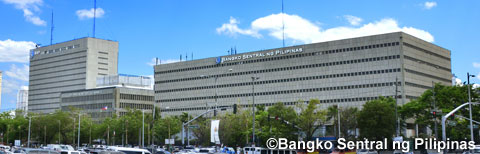 フィリピン中央銀行全景