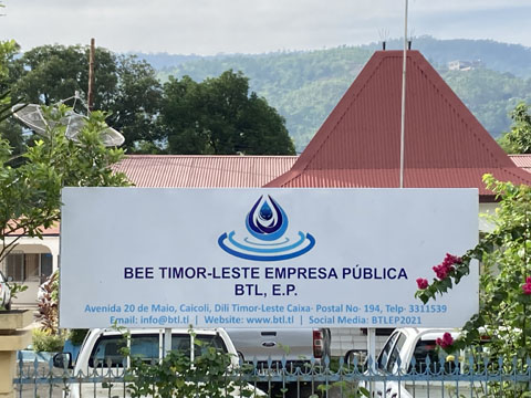 水道公社Bee Timor-Lesteの本部事務所