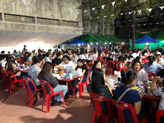 Popular Thai style hotpot restaurant was managed by students of Faculty of Science