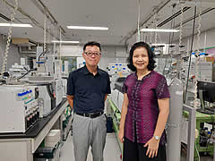 Observation training of Metabolome Analysis at Fukusaki Laboratory, Osaka University