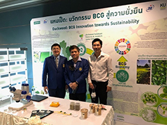 Project counterparts, Dr. Witcha, Dr. Ekaphan, Dr. Peerapat (left to right)