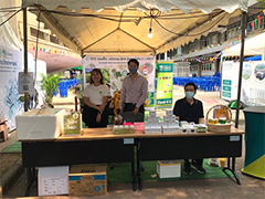 Exhibit booth of Faculty of Science