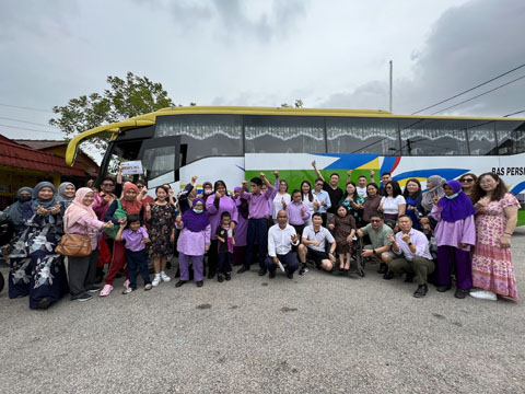 マレーシアスタディートリップ1（マレーシア政府はJICAと連携し、障害分野における技術協力プロジェクトを2005～2015年に行い、様々な成果を上げた。マレーシアの経験から学ぶためにスタディートリップを行った。）