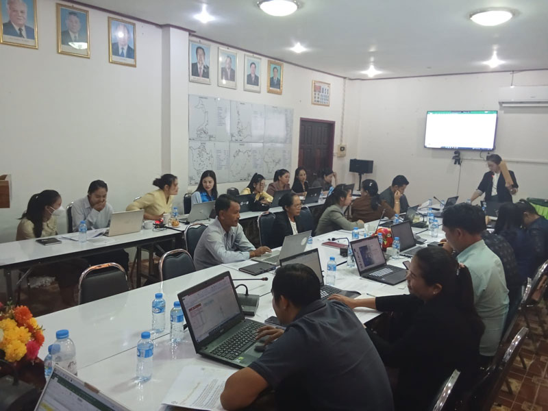 The training for the NHI report form