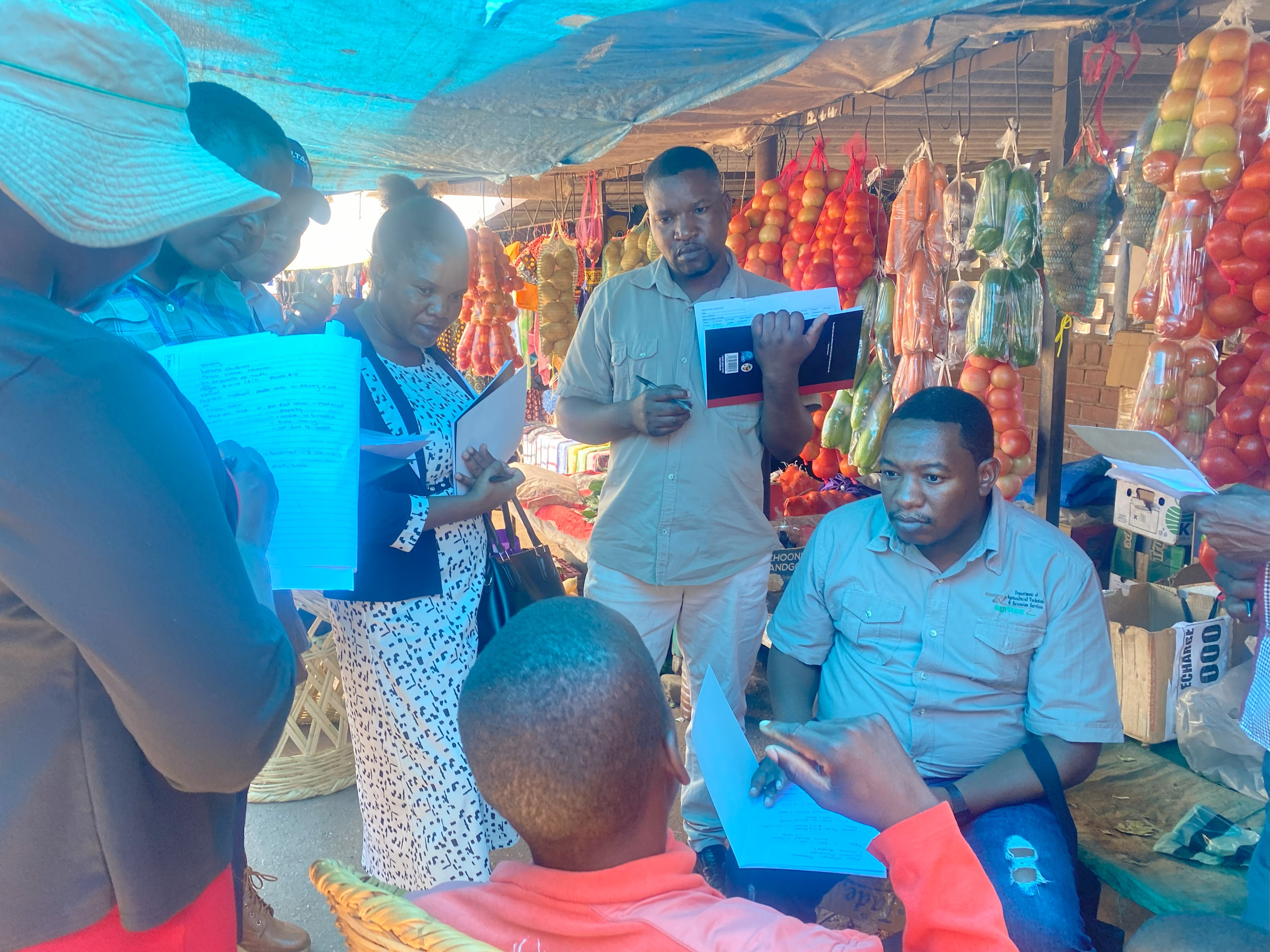 Market Survey Exercise by Matabeleland North Officers