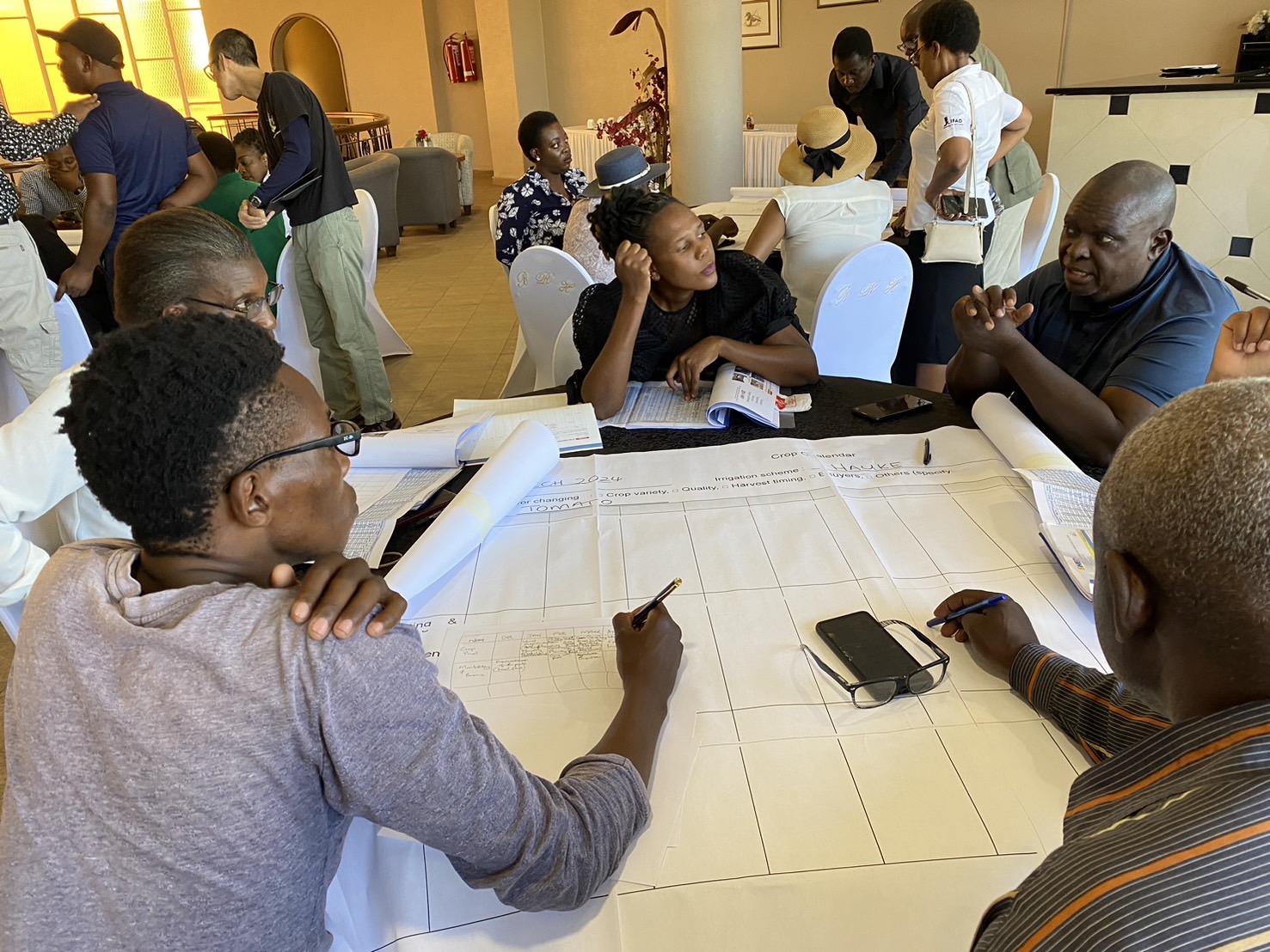 Discussion of Crop Calendar Making for Matabeleland North