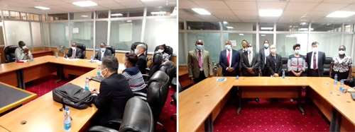 Kick-off meeting with Agriculture Secretary of MoAFLC