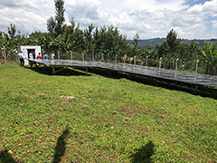 Power generation and storage facility by solar power generation of Powerhive