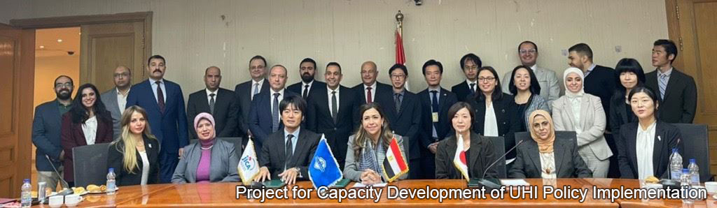 JCCの様子(写真提供:Project for Capacity Development of UHI Policy Implementation)