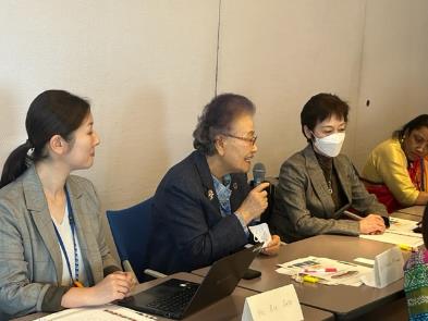 アクションプラン発表会：南裕子国内支援委員会会長からの総評