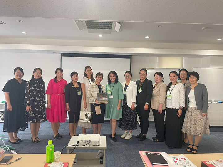 日本助産師会で高田会長と