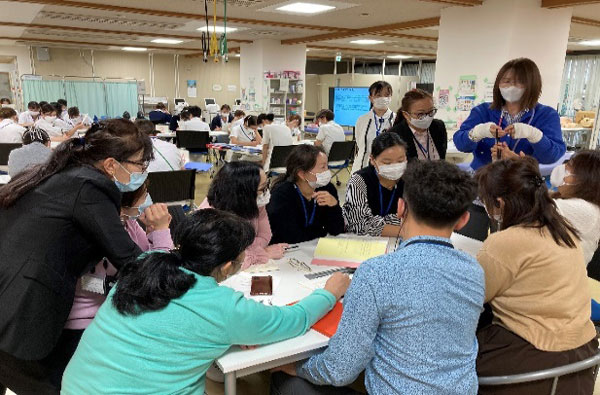 国立国際医療研究センター病院でのラダー研修見学