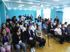 開会式での受講生の様子