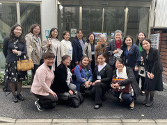 東京都助産師会館での日本の助産師の変遷・助産師学校等の講義と視察を終えて