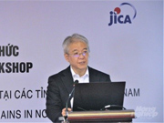 JICAベトナム室岡次長の開会挨拶