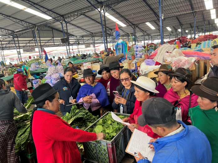 農家による市場調査