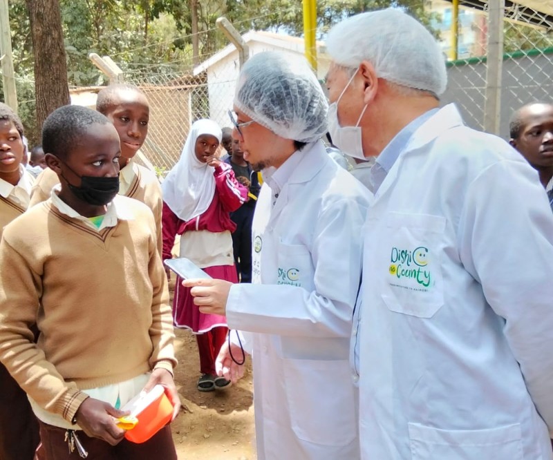 農産物を利用する大規模組織事例訪問（学校給食生産NGO）-現地訪問