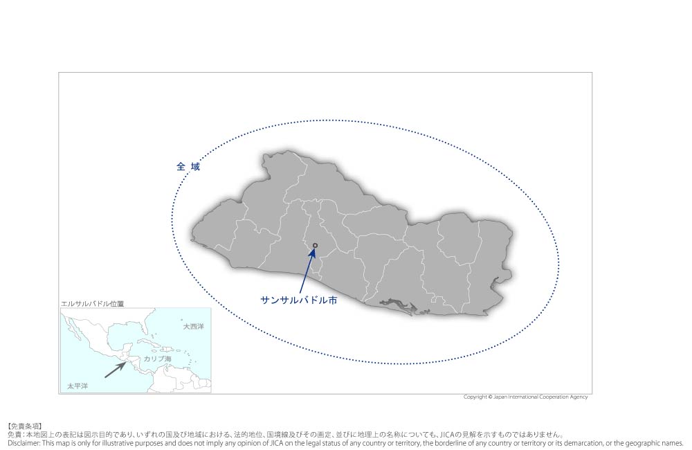 公営賃貸住宅モデル整備プロジェクトの協力地域の地図