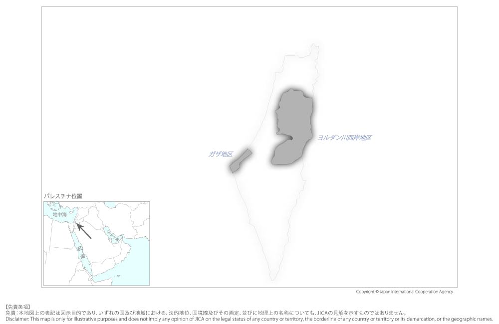 緊急復旧計画の協力地域の地図