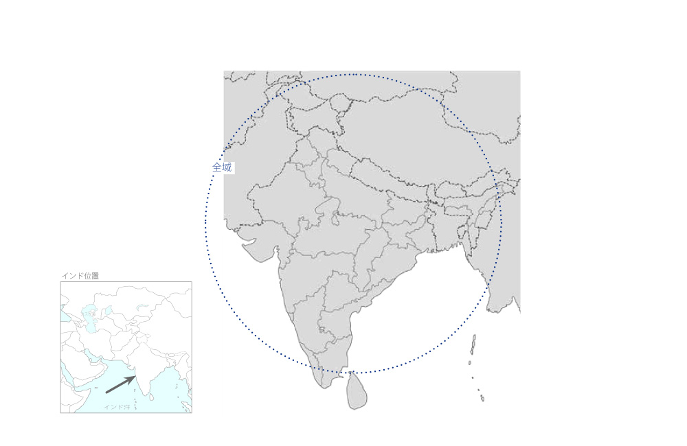 中小零細企業・省エネ支援事業（フェーズ2）の協力地域の地図