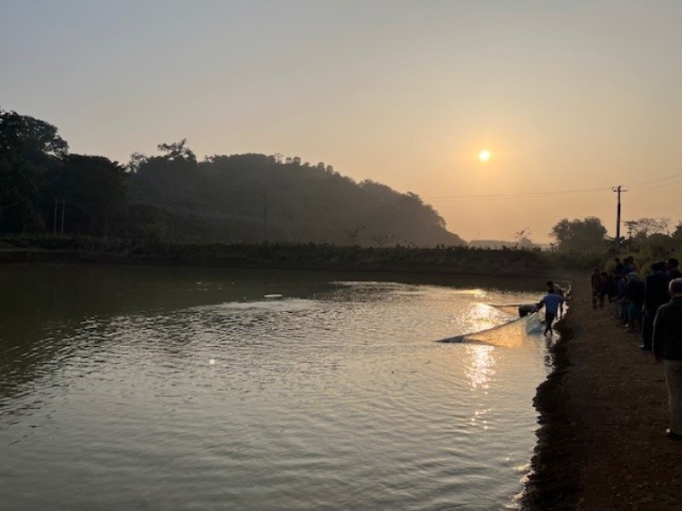 インド：アッサム州における養殖推進及び生計向上事業