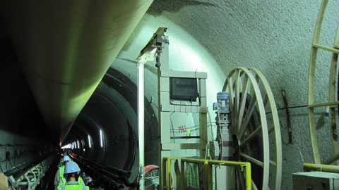パハン州～スランゴール州長さ44.6キロメートル、直径5メートルの導水トンネル工事（1日当たり1,890百万リットル導水量）